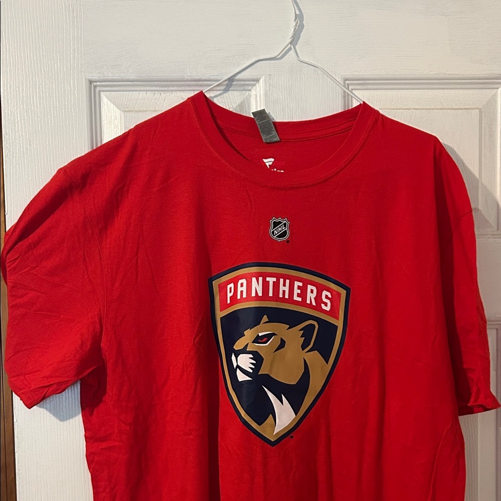 Fanatics Red Panthers Short Sleeve Tee
